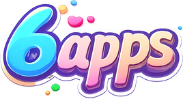 6 apps বাংলা লোগো